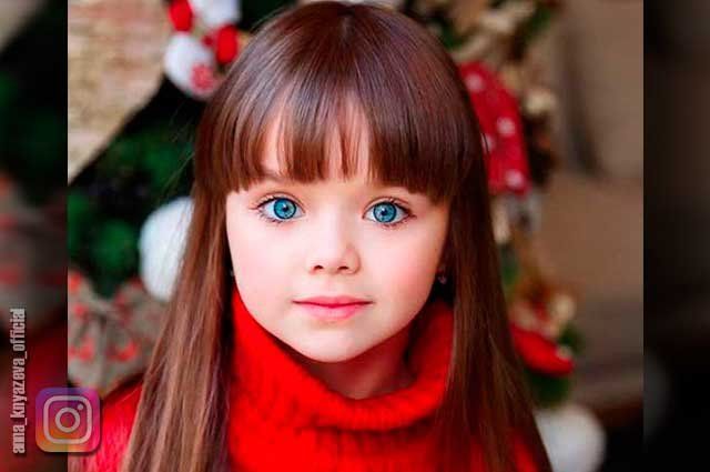 La niña más bella del mundo? Se llama Anastasia, es rusa y tiene 6 años