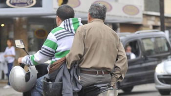 Preocupa la gran cantidad de motociclistas sin casco en Palpalá