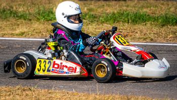 Luego de un debut auspicioso, Adolfo Serna estará nuevamente en el Argentino de Rotax