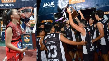 Atlético San Pedro y Cuyaya, los campeones de Básquet