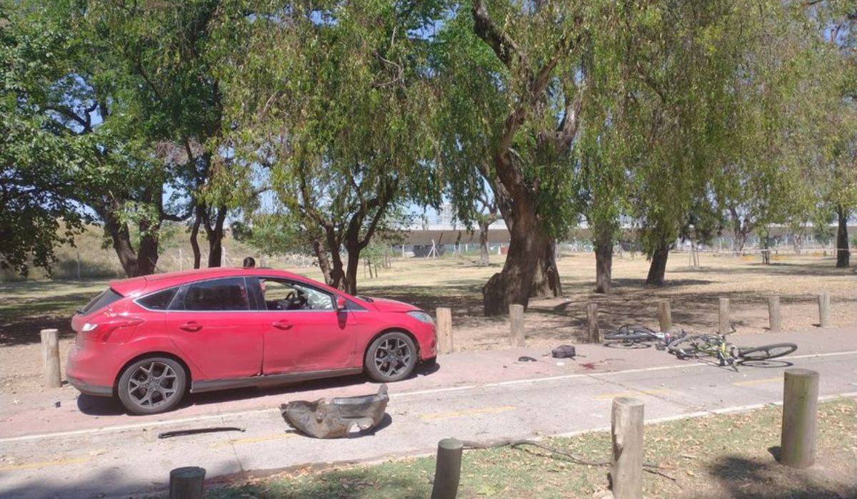 Murió una de las cinco personas atropelladas por un auto en los Bosques de Palermo