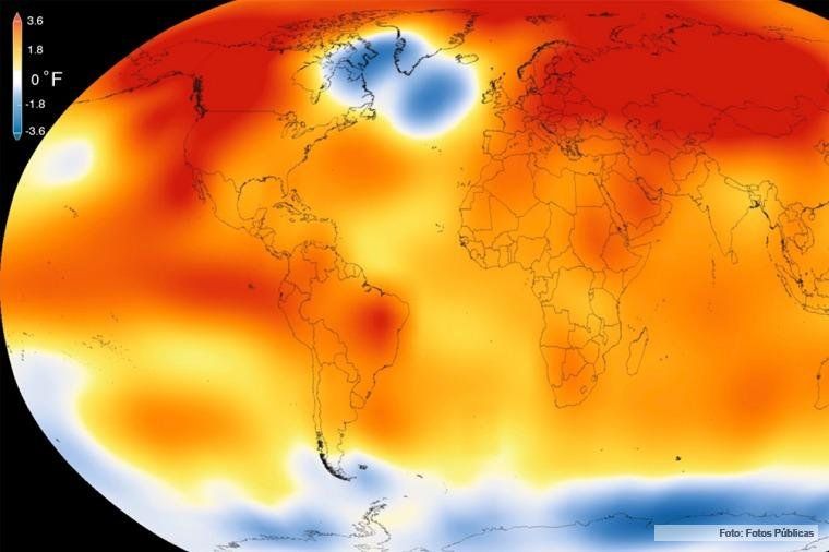 La temperatura del fue la más alta de los últimos 136 años La temperatura del fue la más alta de los últimos 136 años