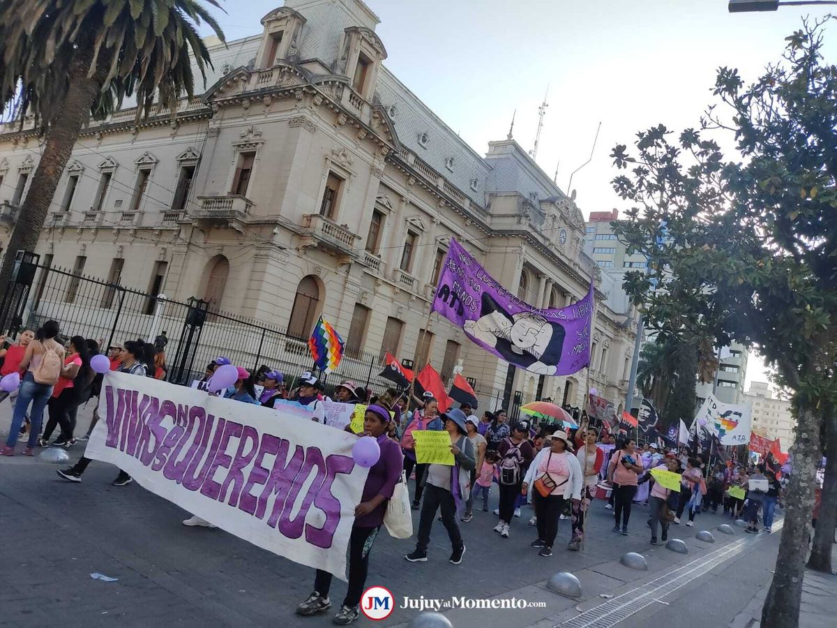 Marcha en Jujuy: denuncian deudas de la Justicia contra la violencia de género