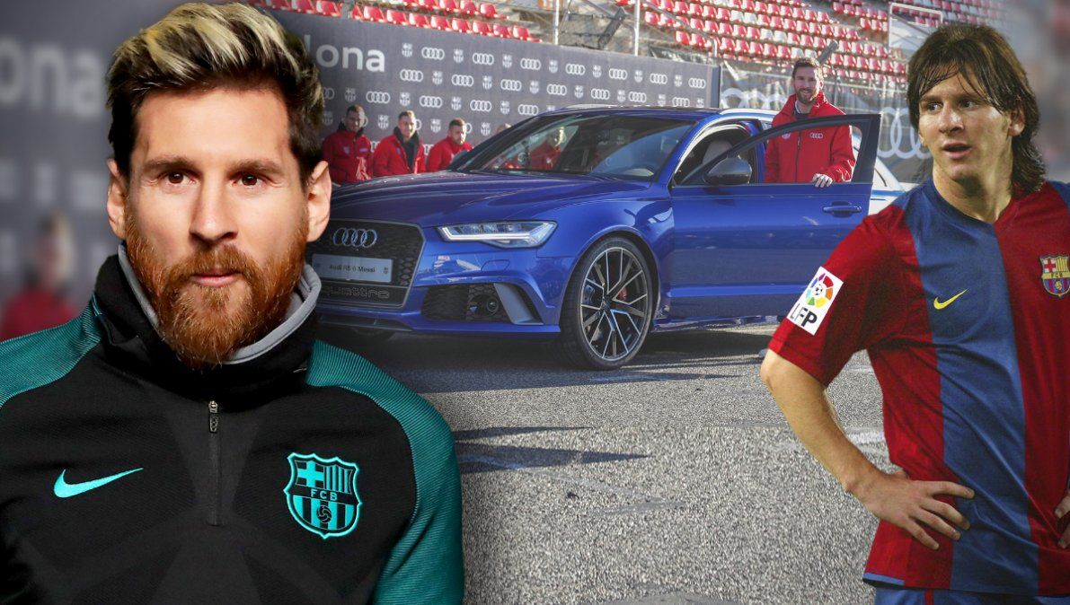 La colección de autos de Messi durante su paso por el Barcelona