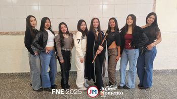 Presentaron a las candidatas del Colegio Parroquial del Carmen