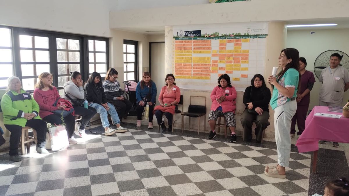 Jornada de concientización sobre cáncer de mama en Palpalá Jornada de concientización sobre cáncer de mama en Palpalá