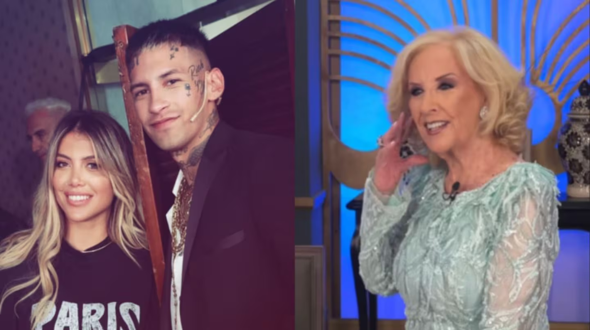 Wanda Nara apareció en el programa de Mirtha Legrand: Estoy muy enamorada