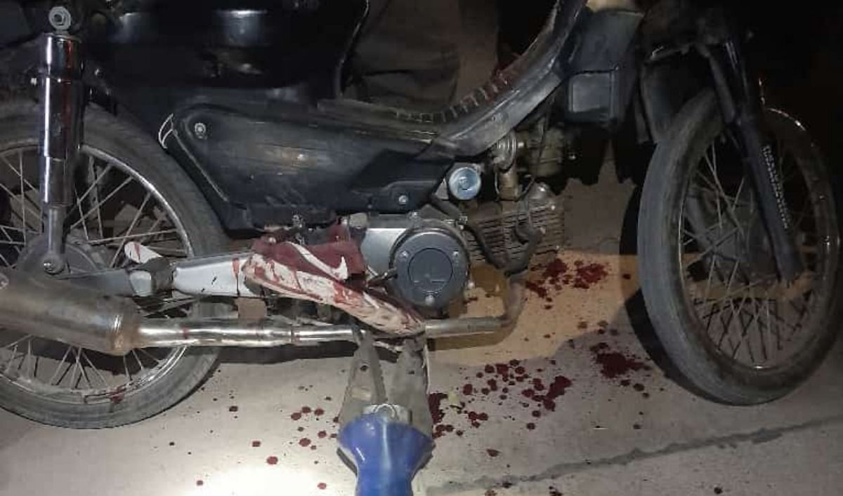 Maimará: chocó contra un auto estacionado y terminó hospitalizado