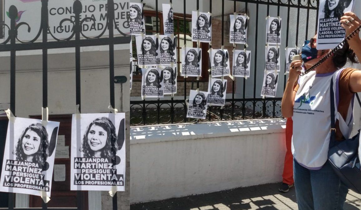Nuevo escrache a Martínez: Ahora la acusan de abuso de poder