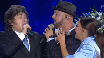 Javier Milei participó de la celebración por la independencia de Israel: cantó 