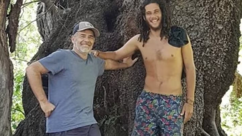 Julián Weich acompañó a su hijo 