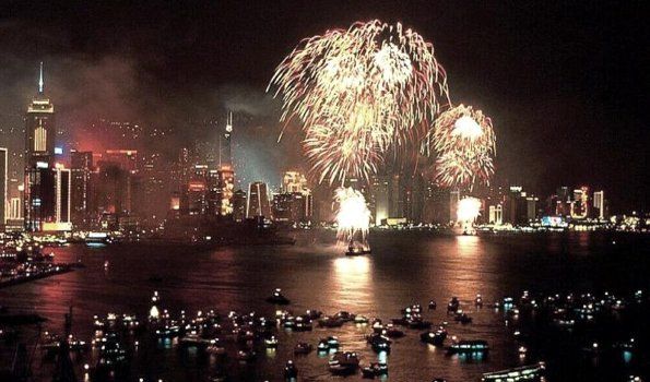 Las islas del Pacífico Sur recibieron al nuevo año