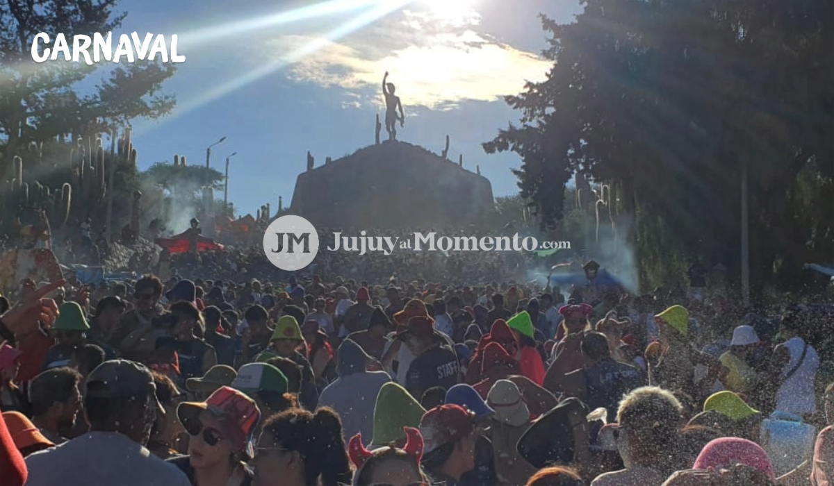 Se desató el carnaval en Jujuy con el desentierro de las comparsas