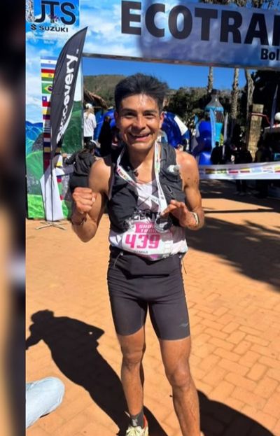 Imparable: Oro para Adrián Gaspar en el Sudamericano de montaña