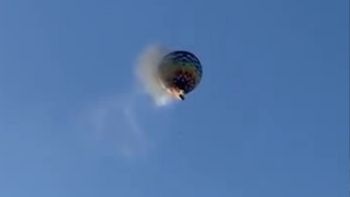 Tragedia en Brasil: se prendió fuego un globo aerostático y hay al menos ocho muertos