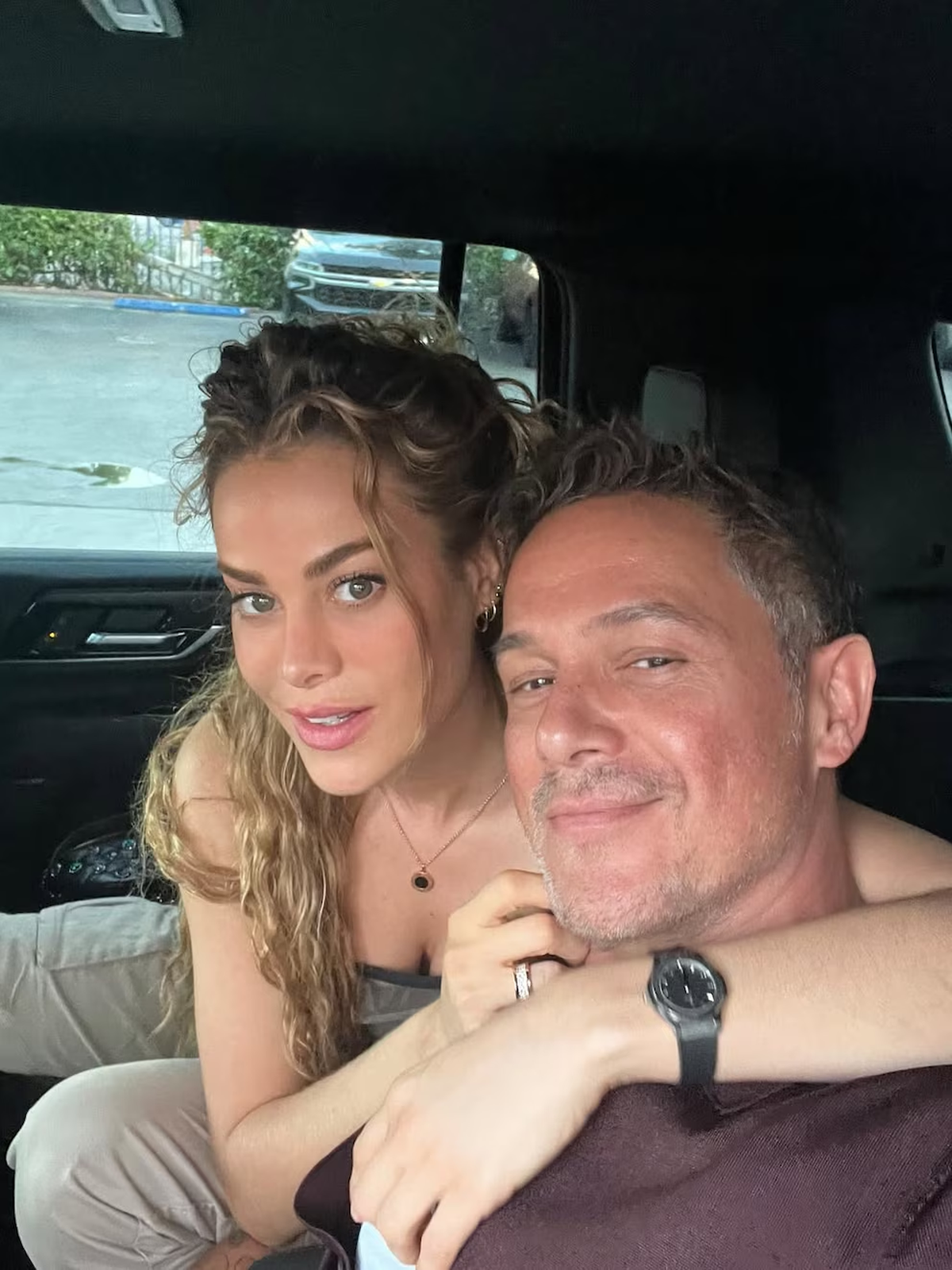 The image that Alejandro Sanz has shared on his social networks with his partner, Candela Márquez (@Alejandrosanz/Instagram)