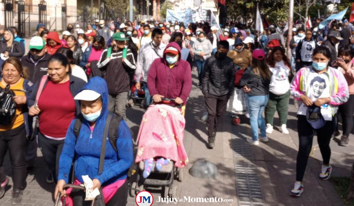 La Multisectorial volvió a marchar contra el tarifazo en Jujuy