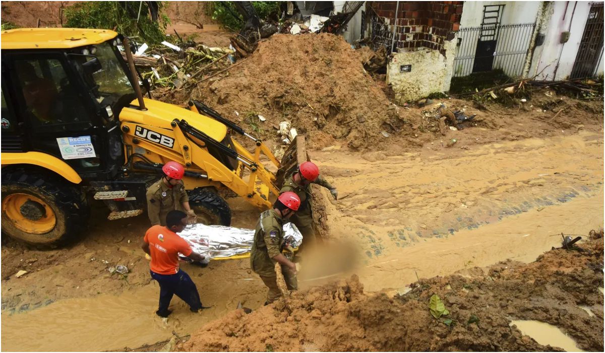 Inundaciones en Brasil dejan al menos 91 muertos