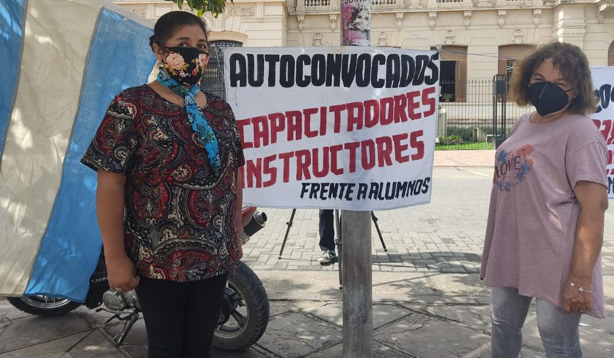 Capacitadores: El reclamo podría llegar a Plaza de Mayo en Buenos Aires
