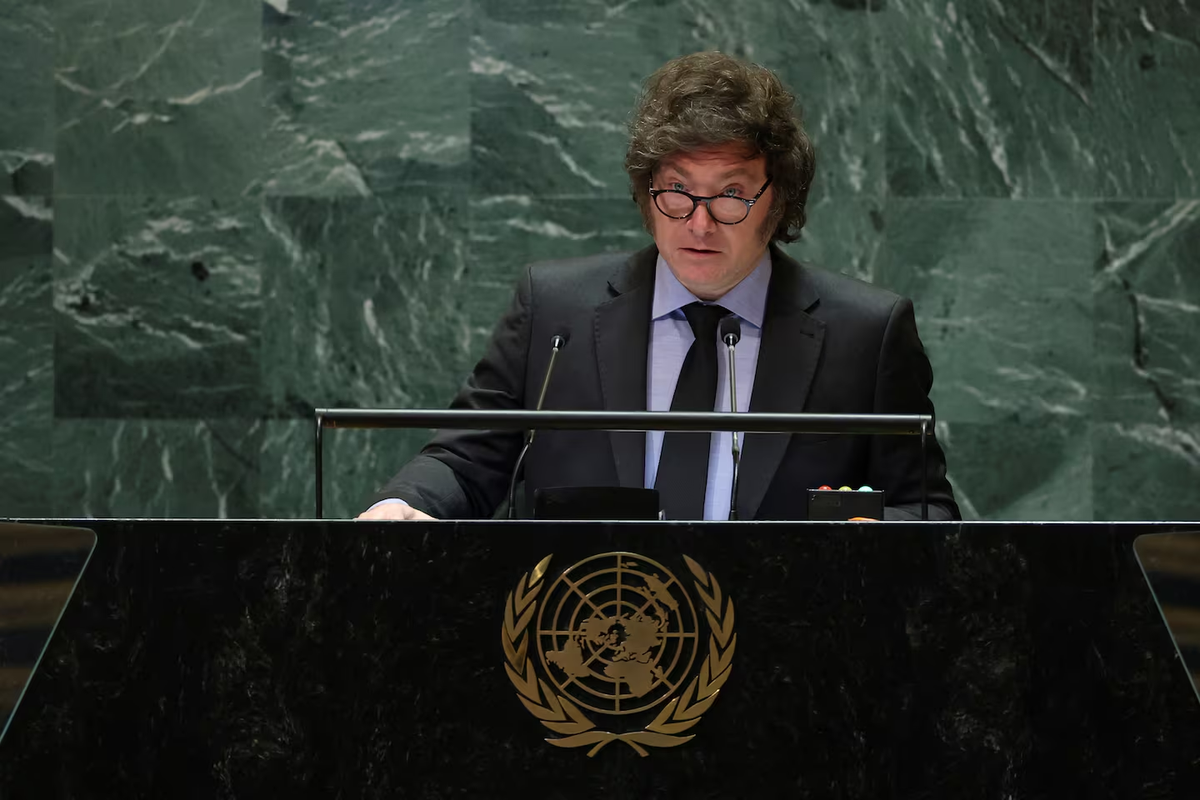 Javier Milei a la ONU: Una organización que perseguía la paz ahora impone agenda ideológica