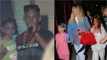 L-Gante y Wanda Nara mostraron que tienen una familia ensamblada