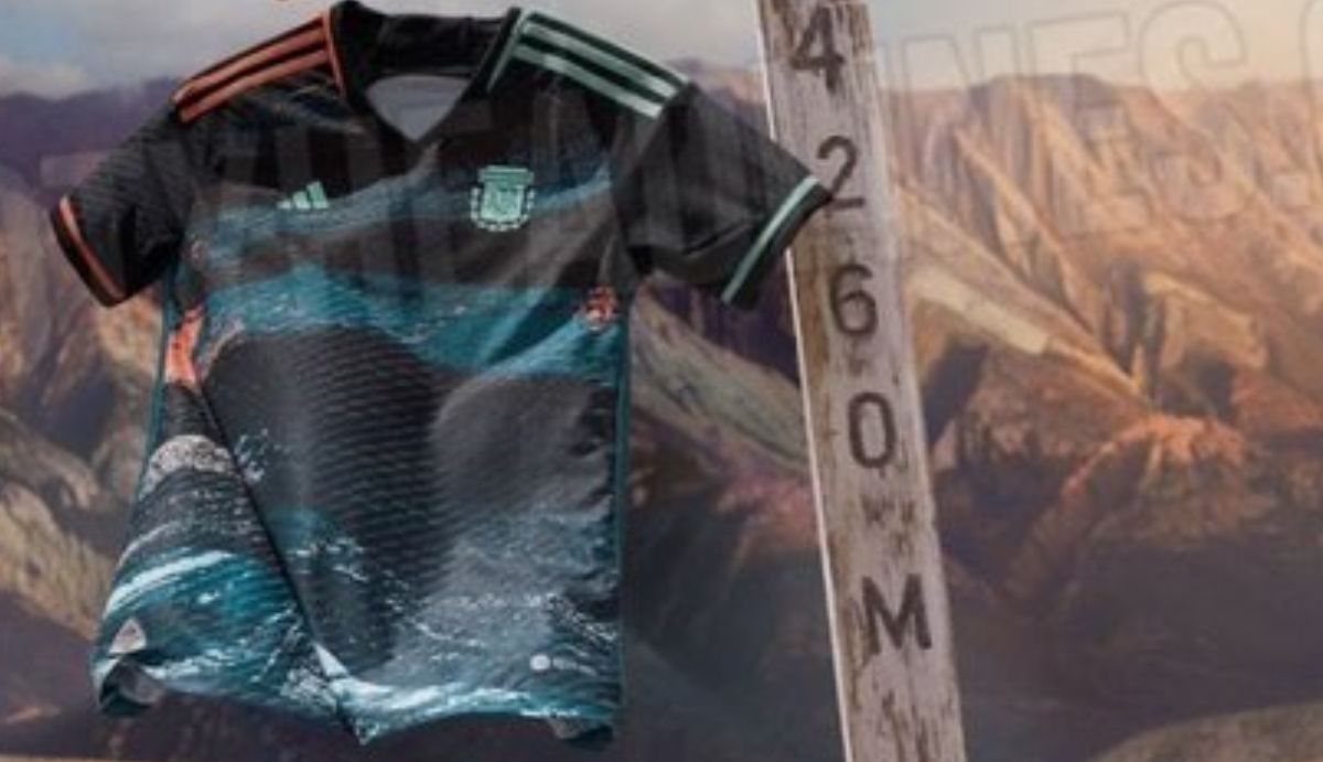 Filtran la nueva camiseta de la Selección Argentina inspirada en la Quebrada de Humahuaca