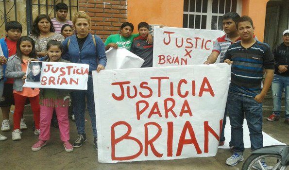 Familiares y amigos de Brian Posadas marcharon pidiendo justicia