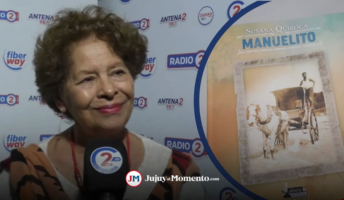 Susana Quiroga presentó Manuelito: la novela inspirada en su padre