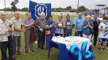 Sportivo Alberdi celebró sus 94 años con emoción y reconocimiento a su gente