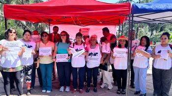 Indignación gremial: 