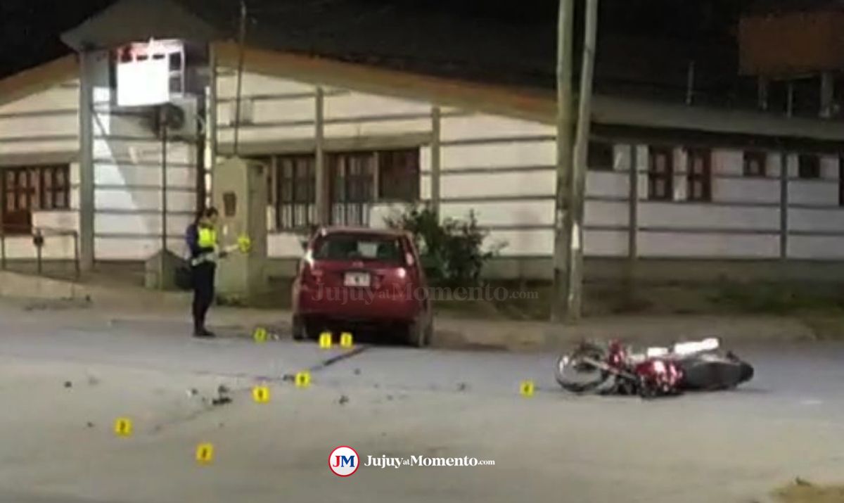 Un muerto tras el choque entre un automóvil y una moto en Alto Comedero