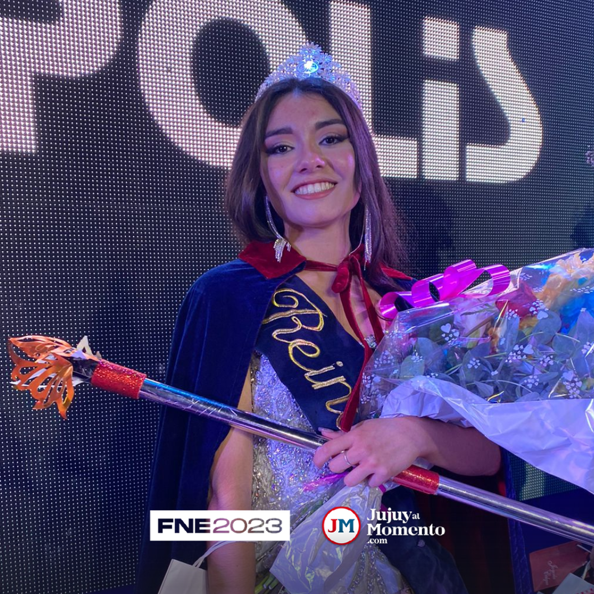 El Huerto coronó a Luz Morales como su nueva representante