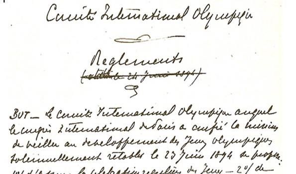 El Olimpismo en la historia de las ideas