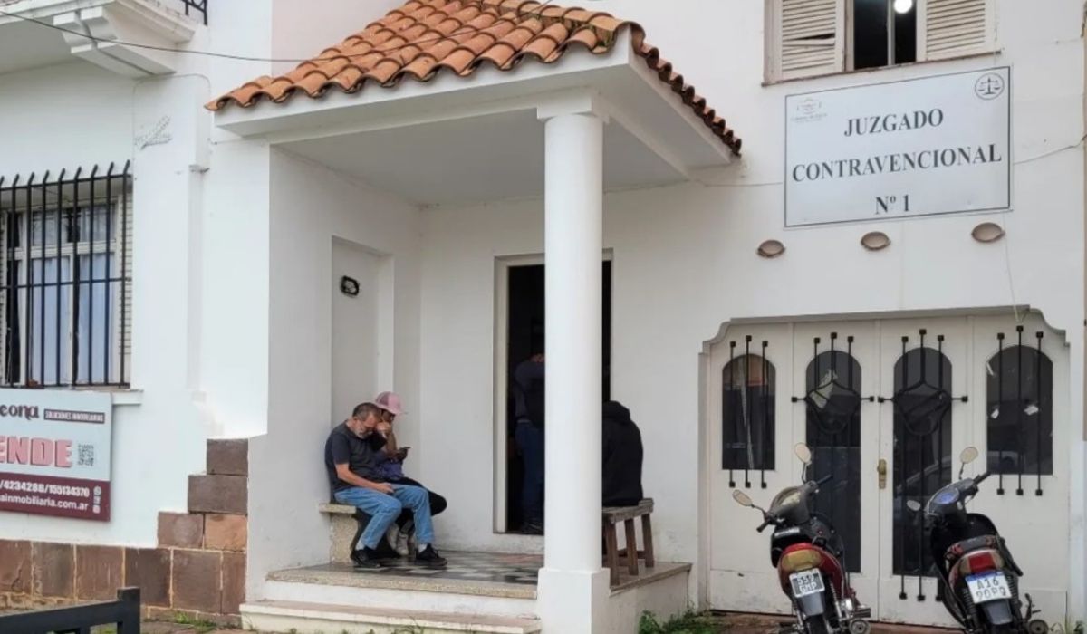 Foto: Juzgado Contravencional Nº 1.