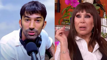 Pedro Rosemblat reaccionó al enojo de Moria Casán: 