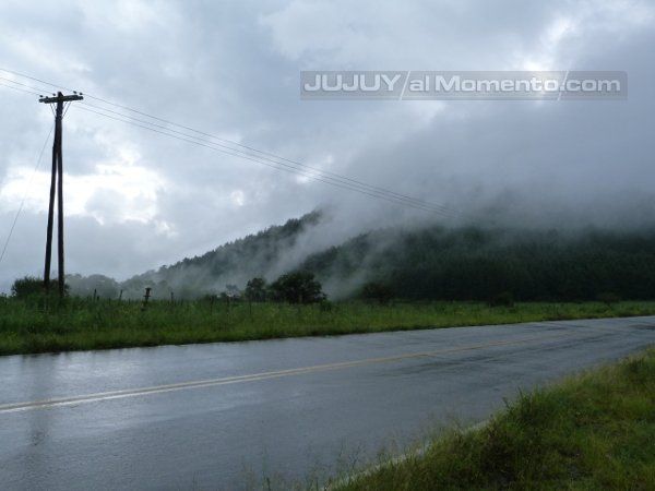 Tarde de calor, tormenta y lluvia en Jujuy