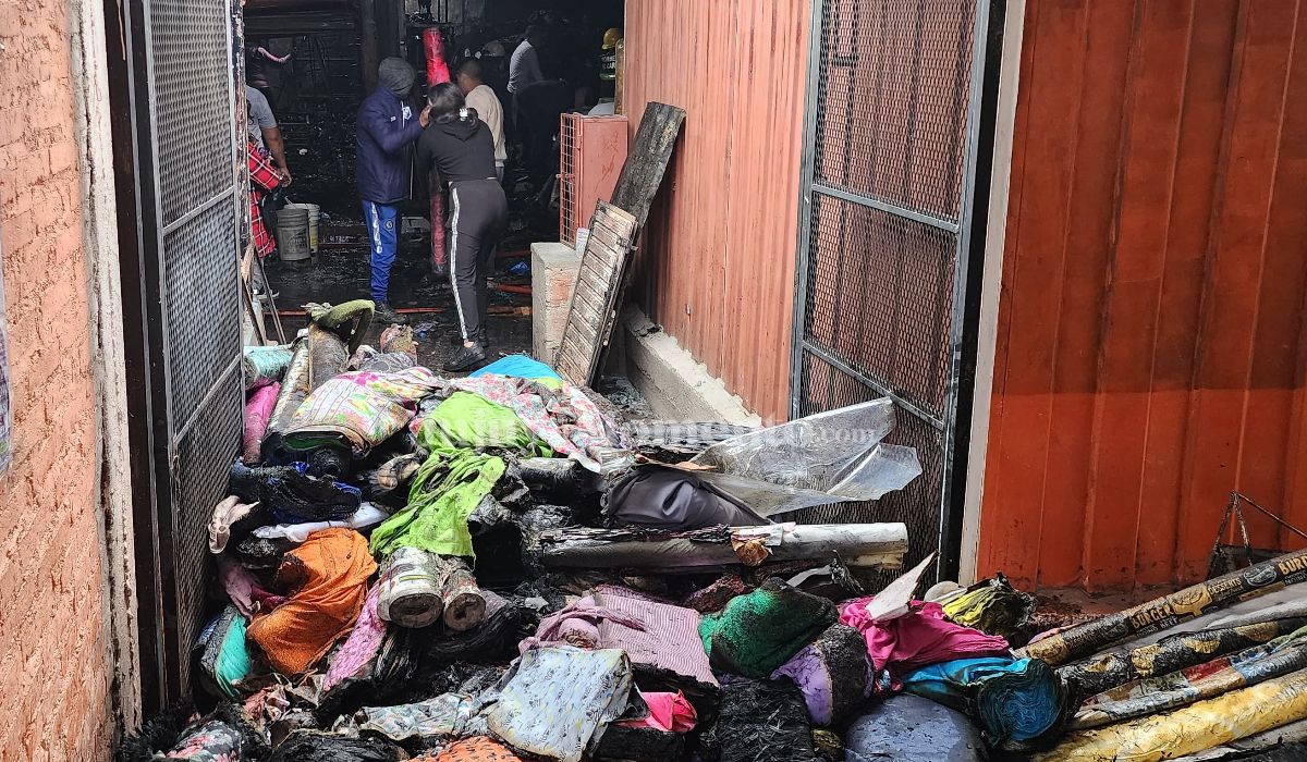 Incendio en Perico: Panorama desolador, hay comerciantes que perdieron todo