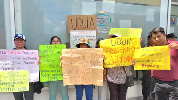 Crece la tensión en Uquía: reclamo de empleados municipales despedidos