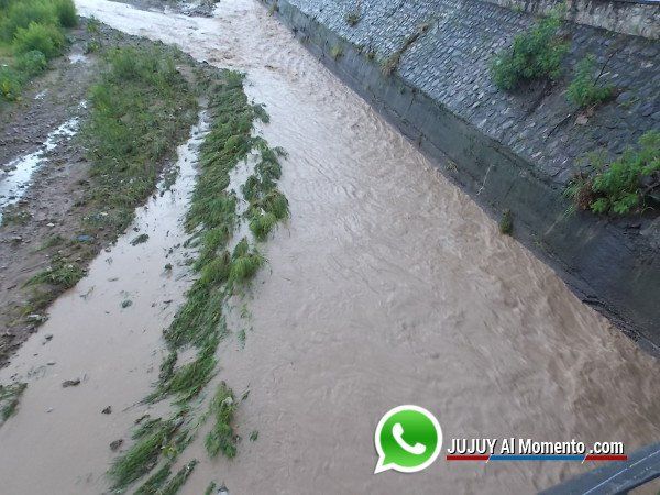Otra lluviosa jornada en Jujuy