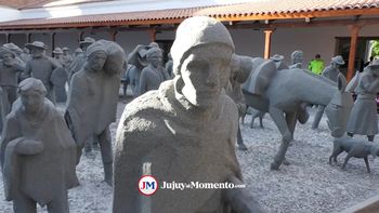 Los escultores del Cabildo Histórico recibieron el reconocimiento de los jujeños