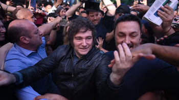 Javier Milei recorrió las calles de Mendoza: 