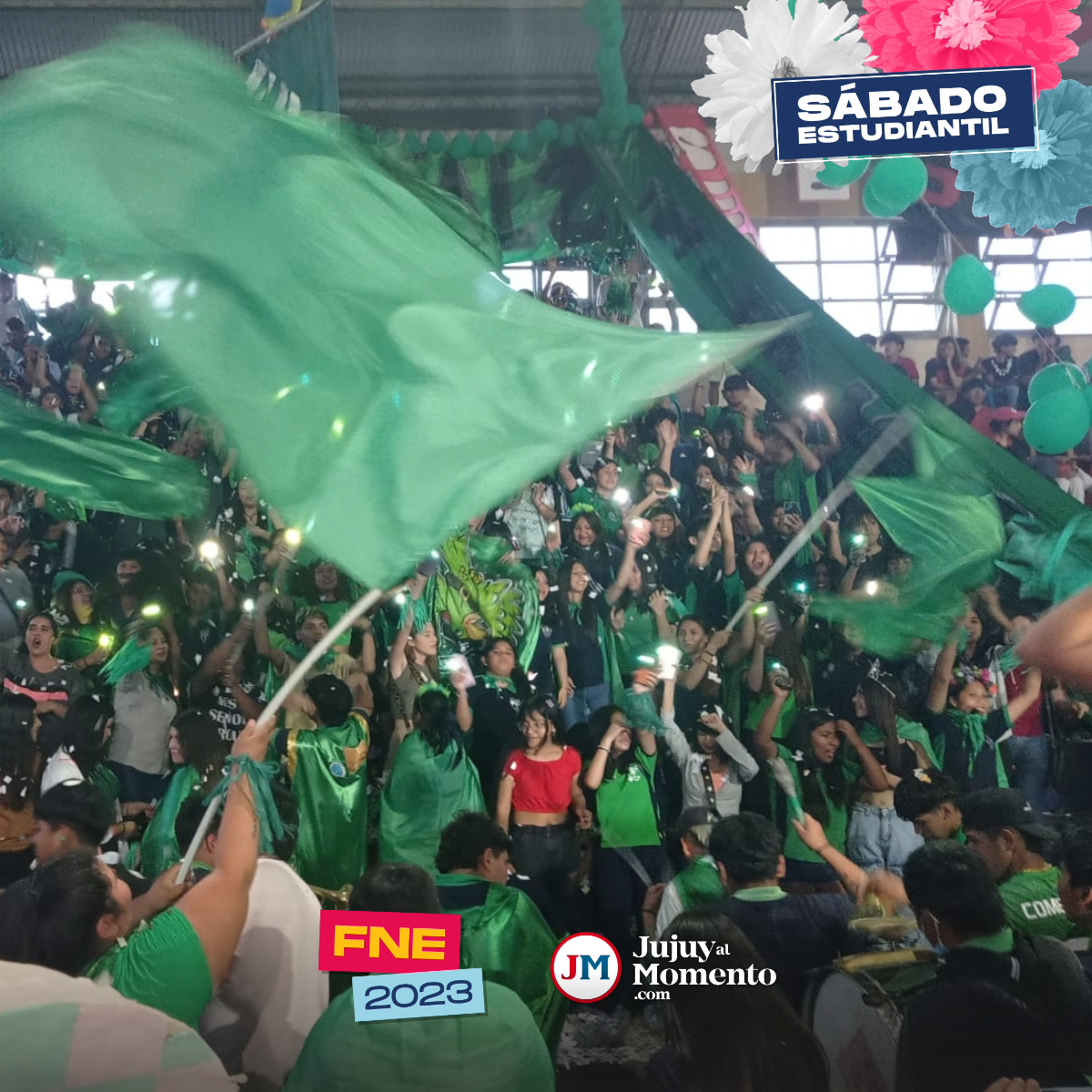 Palpalá: Las hinchadas se lucieron en el segundo sábado estudiantil