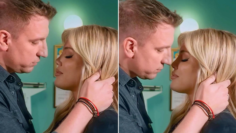 Así fue el esperado y apasionado beso entre Wanda Nara y Maxi López en la ficción