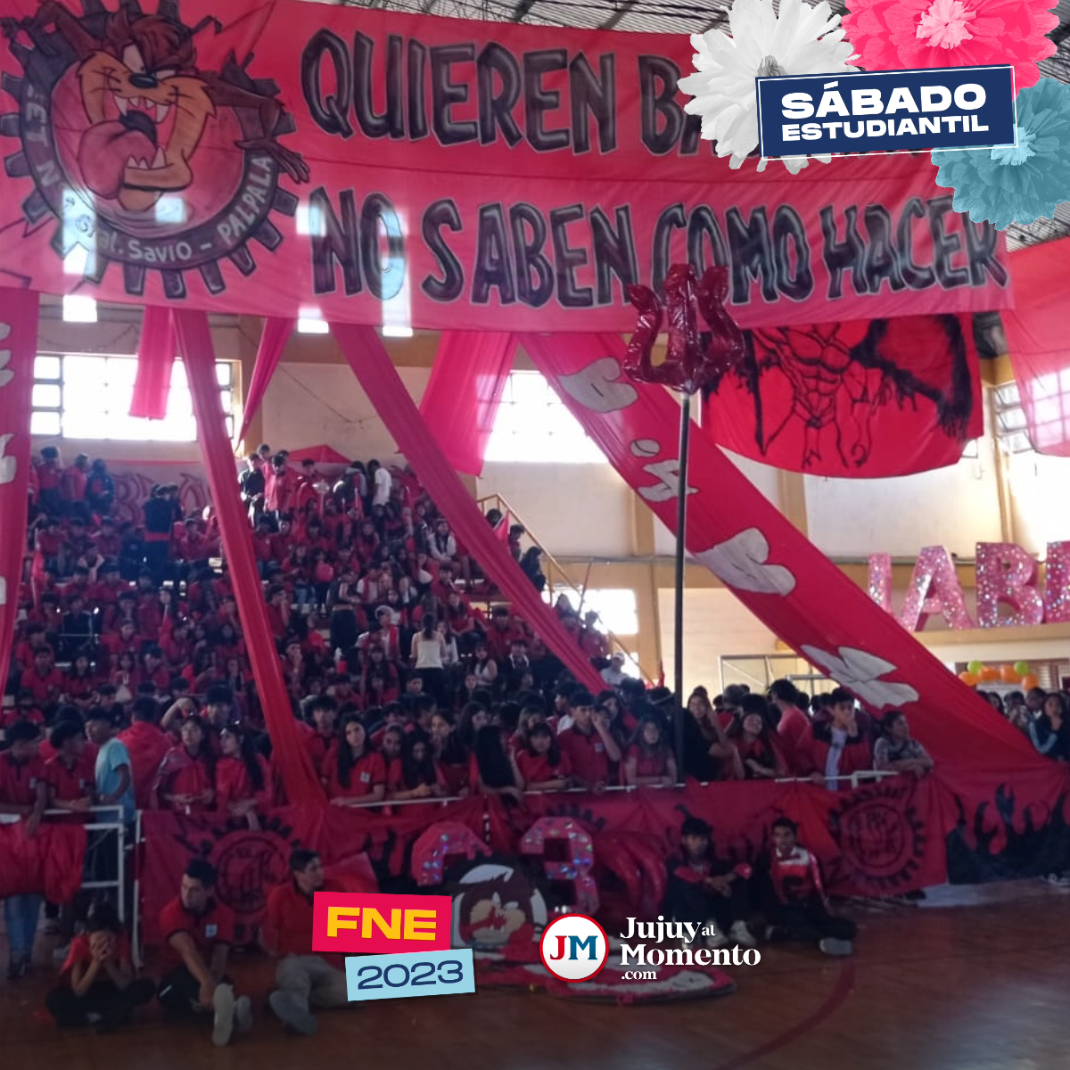 Con algarabía y entusiasmo se vive el último sábado estudiantil en Palpalá