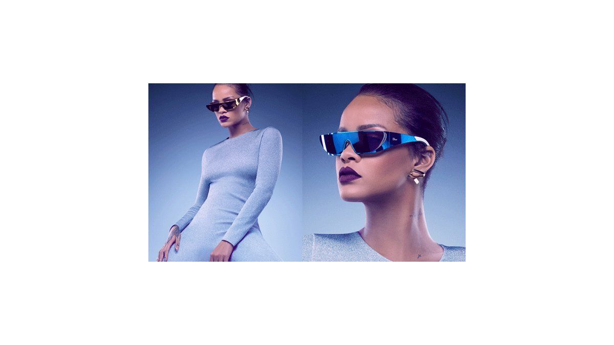 Rihanna y DIOR lanzan colección de gafas futuristas! [FOTOS], MUJER