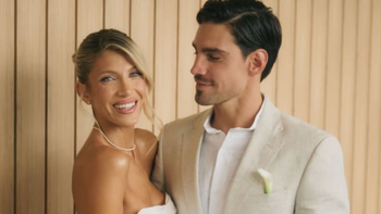 Las emotivas fotos del casamiento de Cande Ruggeri y Nicolás Maccari