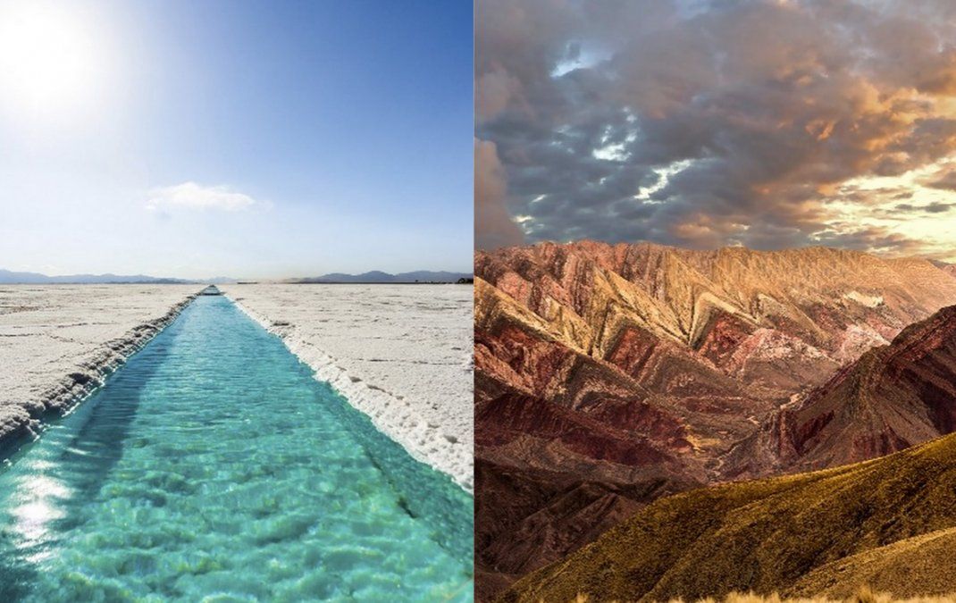 7 maravillas argentinas: ¡Las Salinas y el Hornocal finalistas!