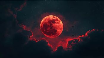 82 minutos teñida de rojo: la Luna de Sangre cubrirá el cielo argentino en un espectáculo único