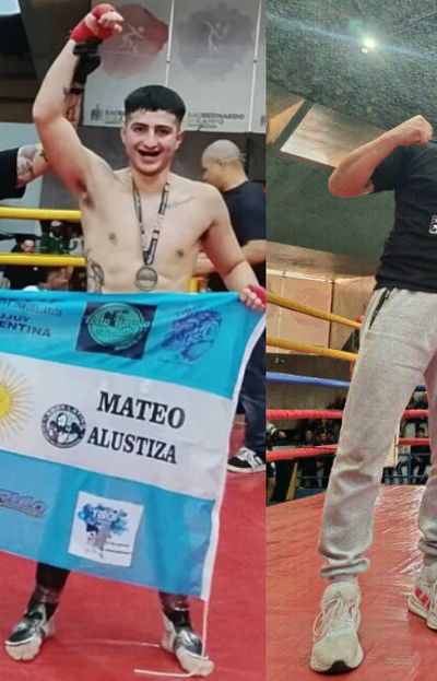 Dos jujeños se consagraron en el Sudamericano de Kick Boxing