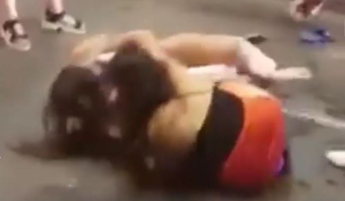 Salta: Salvaje pelea de mujeres en plena Balcarce